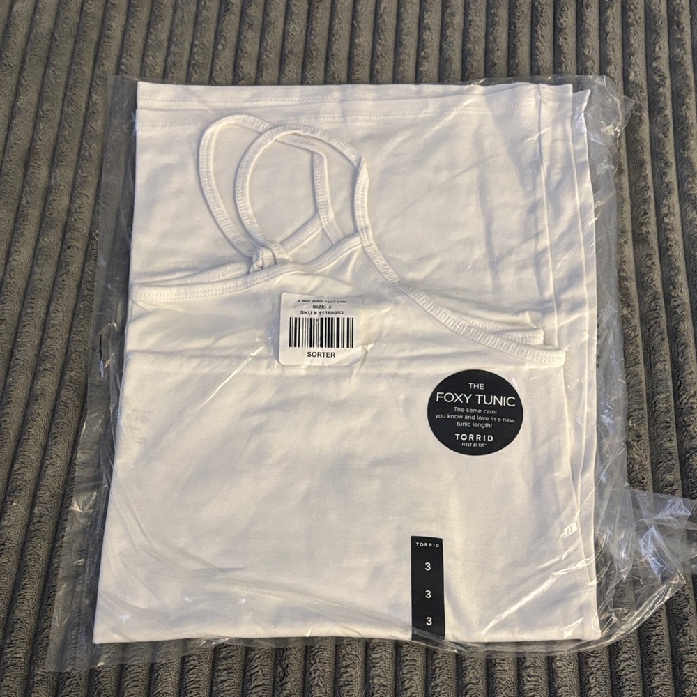 NWT Torrid Foxy Tunic Tank (sealed)